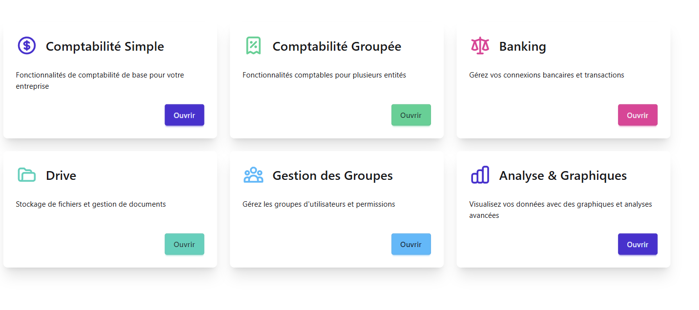 Dashboard principal